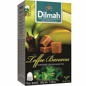 Чай Dilmah Toffe & Banana (Іриска та Банан), 20 tea bags - 30 g