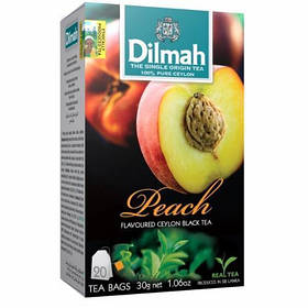 Чай Dilmah Peach (Персик), 20 tea bags - 30 g