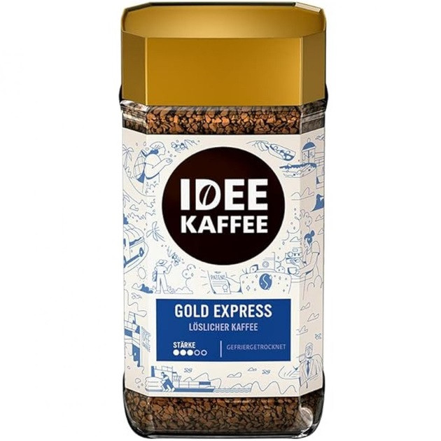 Кава розчинна IDEE Kaffee Gold Express - 100 g, фото 1
