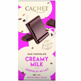 Шоколад молочний Cachet Creamy Milk 21427 - 100 g