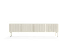 Тумба під телевізор Perfect Home Муті / Muti 4D/195 4-дверна Кашемір (PFH-091403), фото 3