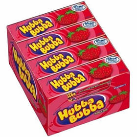 Жувальні Гумки Hubba Bubba Полуниця (20 шт) - 35 g