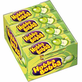 Жувальні Гумки Hubba Bubba Яблуко (20 шт) - 35 g