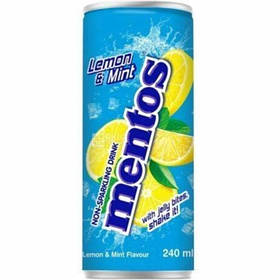 Напій Mentos Lemon & Mint (Лимон і М'ята) - 240 ml