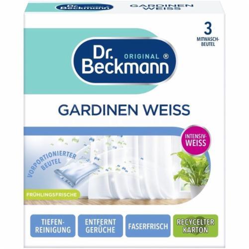 Відбілювач Dr. Beckmann для фіранок Gardinen Weiss, 3x40g - 120 g, фото 1