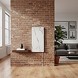 Керамічний обігрівач Flyme 250 ТW з програматором для вертикальної установки, білий камінь, фото 3