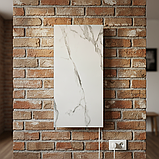 Керамічний обігрівач Flyme 250 ТW з програматором для вертикальної установки, білий камінь, фото 4