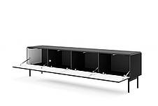Тумба під телевізор Perfect Home Муті / Muti 4D/195 4-дверна Чорний (PFH-091404), фото 2