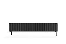 Тумба під телевізор Perfect Home Муті / Muti 4D/195 4-дверна Чорний (PFH-091404), фото 3
