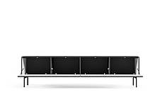 Тумба під телевізор Perfect Home Муті / Muti 4D/195 4-дверна Чорний (PFH-091404), фото 4