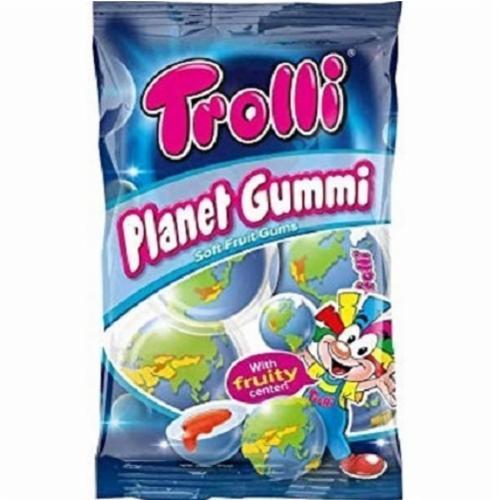 Цукерки желейні Trolli Planet Gummi - 75 g, фото 1