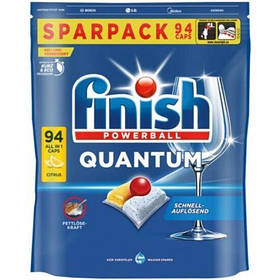 Капсули для посудомийної машини Finish Quantum Citrus 94 - Caps - 977 g