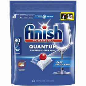 Капсули для посудомийної машини Finish Quantum Fresh, 80-Caps - 832 g