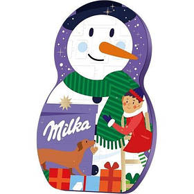 Адвент календар Milka Snowman — 213 g