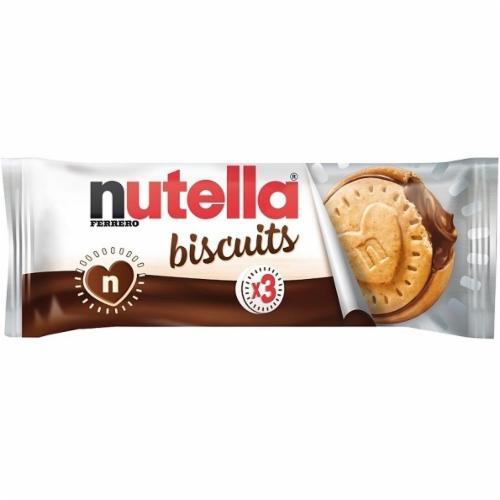 Печиво Nutella Biscuits T3 - 41,4 g, фото 1