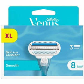 Змінні касети для гоління Gillette Venus Smooth 3 леза 8 шт