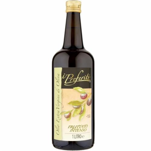 Олія оливкова Preferiti Fruttato Intenso (Olio Extra Vergine di Oliva) - 1 L, фото 1