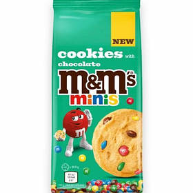 Печиво M&M's Minis Cookies - 180 g