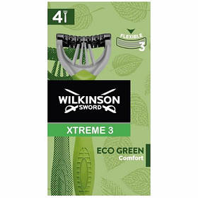 Wilkinson Станки одноразовий для гоління Xtreme 3 Eco Green Comfort 4ст 3 леза