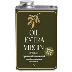 Олія купажована Oil Extra Virgin (суміш соняшникової та оливкової) - 5 L