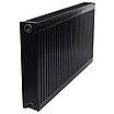 Чорний сталевий радіатор Warm Well (тип 22) 500*2000 мм з підк. низ, фото 3
