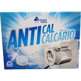 Таблетки для пральної машини Bosque Verde Anti Calcario, 40 tabs - 480 g