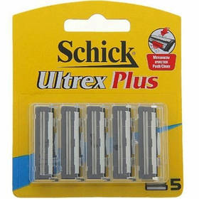 Змінні касети для гоління Schick Ultrex Plus 5 шт