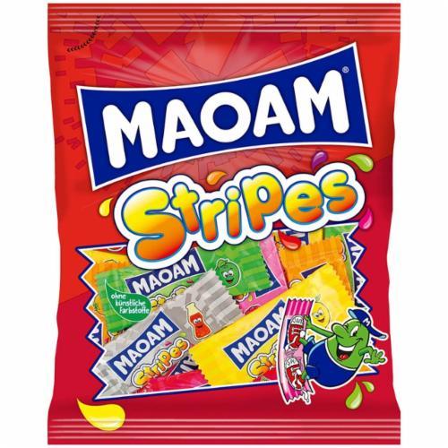 Жувальні цукерки Maoam Stripes смугасті 175 g, фото 1