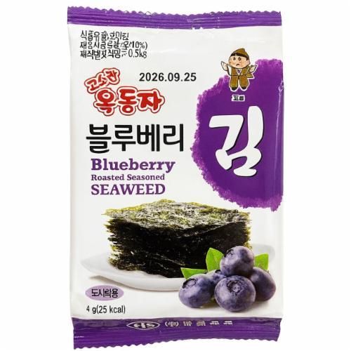 Чіпси норі Ock Dong Ja Blueberry чорниця 43 шт 12 g, фото 1