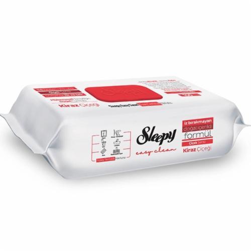 Серветки для побутового прибирання Sleepy Easy Clean Cherry (100 шт в упаковці), фото 1