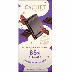Шоколад чорний Cachet Extra Dark (85% cacao) 21426 - 100 g