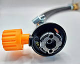 Пристрій заправний для газовых баллонов з цанговим кріпленням (хомут), фото 3