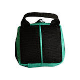 Мініатюрна м'ятна ампульниця на 18 комірок, військова медична тактична на 18 ампул Стохід на липучці для бойових медиків ЗСУ, фото 5