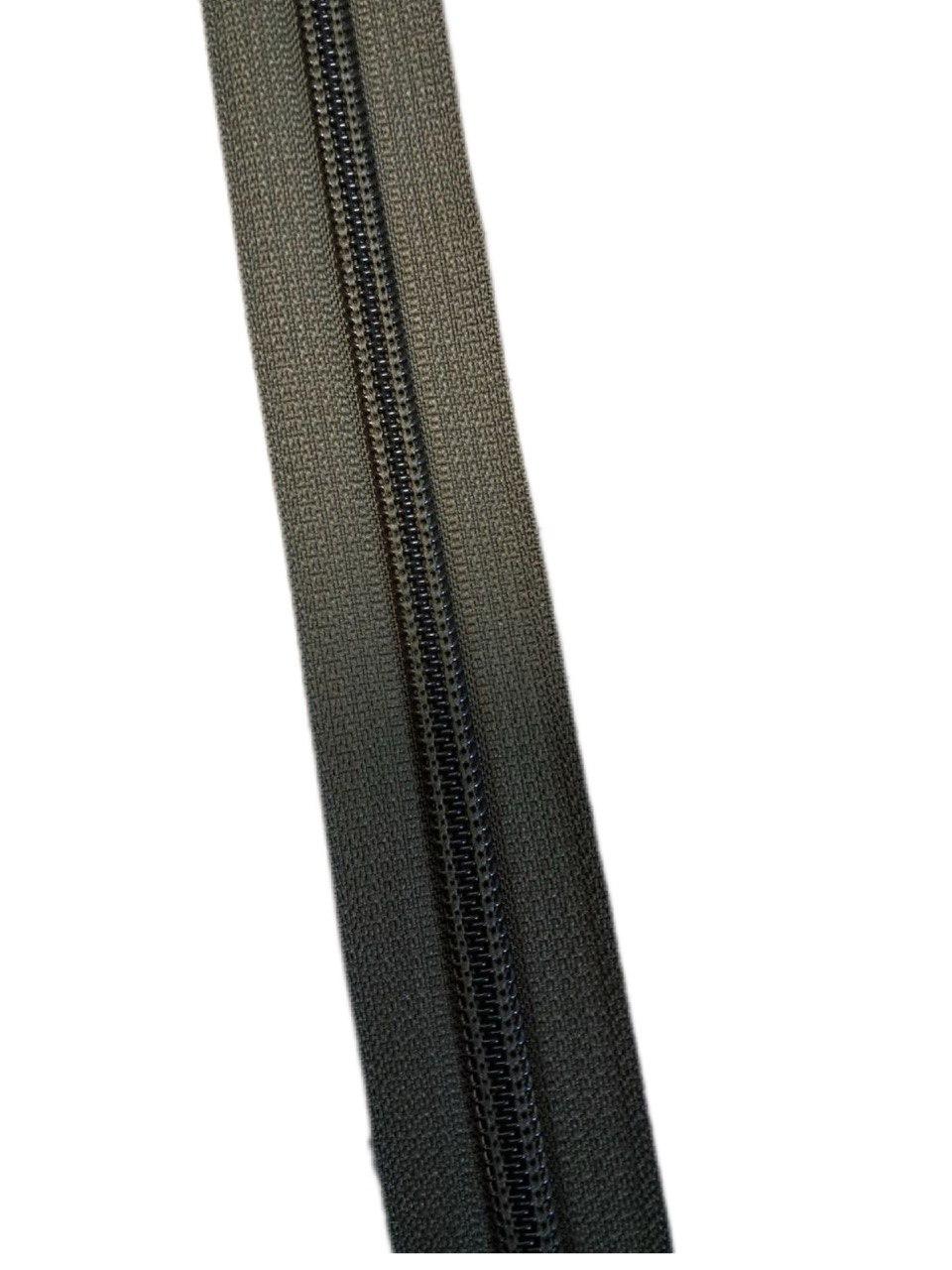 Блискавка рулонна спіральна ( вита) YKK, тип 8 RCF, хакі, фото 1