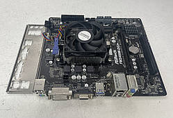 Материнська плата ASRock FM2A68M-DG3+ (sFM2/FM2+ та процесор чотириядерний)