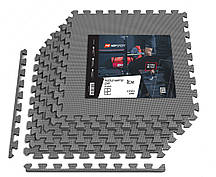 Мат-пазл Hop-Sport EVA 1см HS-A010PM - 6 частин сірий