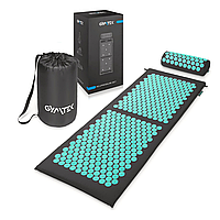 Килимок акупунктурний з валиком Gymtek зелений