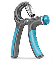 Еспандер регульований Hop-Sport 10-40кг HS-P040HG сіро-блакитний