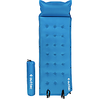 Самонадувний килимок Outtec з подушкою голубий