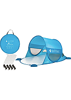 Саморозкладний намет-тент Outtec з віконцем голубий
