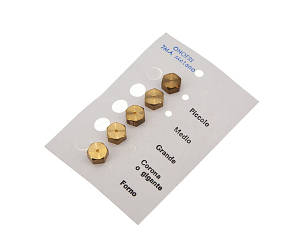 Комплект жиклерів (форсунок) для газових плит, під природний газ (5 шт, M7x1.0 мм) - MGC103UN