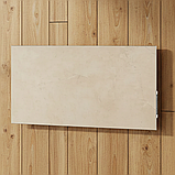 Керамічний обігрівач Flyme 250 PW з програматором, білий камінь, фото 2