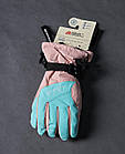 Дитячі рукавиці High Experience Рожево-бірюзові