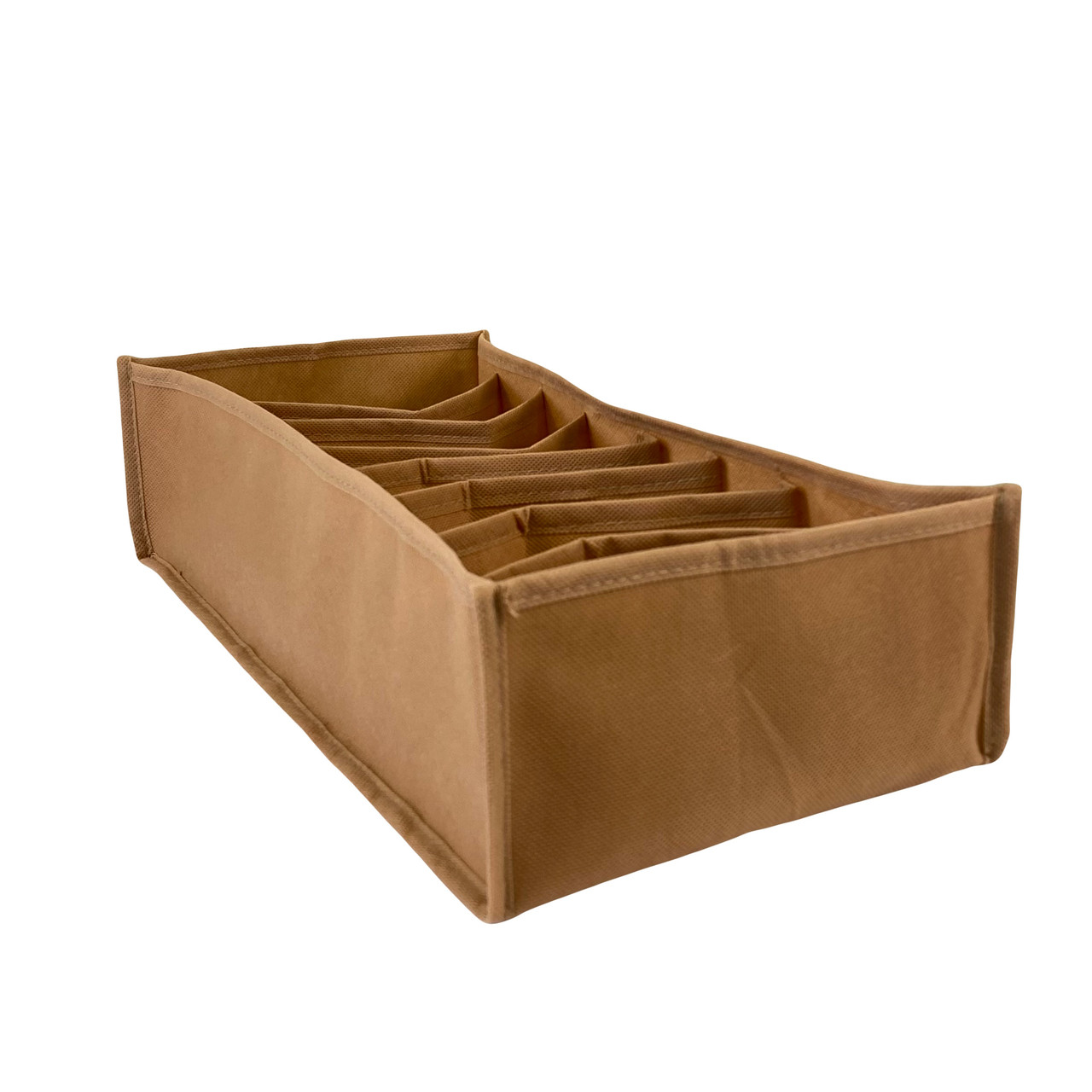 Гнучкий органайзер для дитячих речей зі спанбонду M - 20*39*9 см (бежевий), фото 1