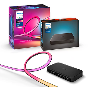 テレビ Philips hue syncbox Ambilight комплект-Philips Hue Play Gradient + Sync Box 8k HDMI