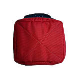 Компактна червона ампульниця на 18 комірок, військова медична тактична на 18 ампул Стохід на липучці для бойових медиків ЗСУ, фото 4