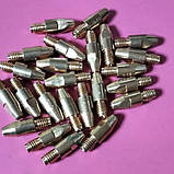 Накінечник оміднений М8 D1.0/10/30 мм для пальника MIG/MAG Abicor Binzel, фото 4