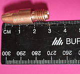 Накінечник оміднений М8 D1.0/10/30 мм для пальника MIG/MAG Abicor Binzel, фото 9