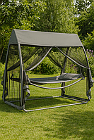 Гамак-гойдалка з москітною сіткою Di Volio Treviso сірий