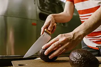 Ніх кухонний (шефський ніж) Opinel №118 Chief (Франція), фото 5